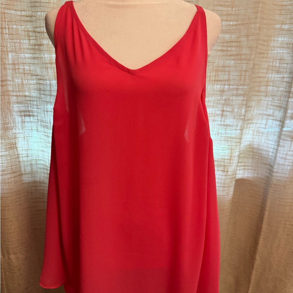 Vibrant Pink Sleeveless Top